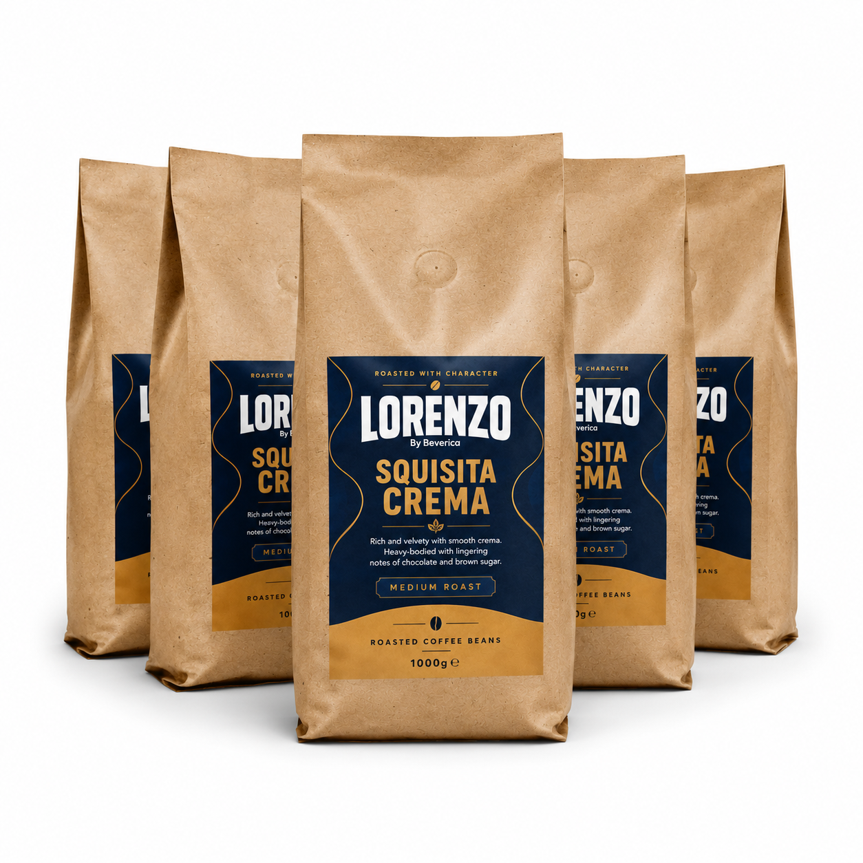 Lorenzo Squisita Crema Coffee Beans - 1kg