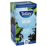 Tetley Tea: Decaf Tea Bags - Individually Wrapped Envelopes - (Box of 25)