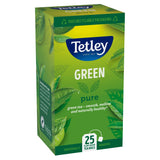 Tetley Tea: Green Tea Bags - Individually Wrapped Envelopes - (Box of 25)