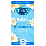 Tetley Tea Herbal: Camomile Tea Bags - Individually Wrapped Envelopes - (Box of 25)