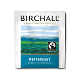 Birchall Peppermint - Individually Wrapped Envelope Tea Bags (Fairtrade) - (Box of 250)