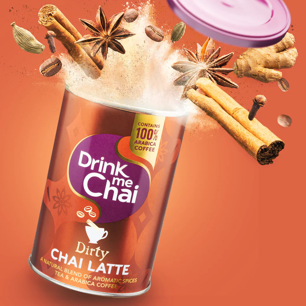 Drink Me Chai Dirty Chai Latte - 200g Tin