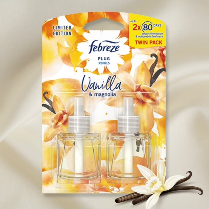 Febreze 3volution Vanilla & Magnolia (Twin Pack) Refill 2x20ml