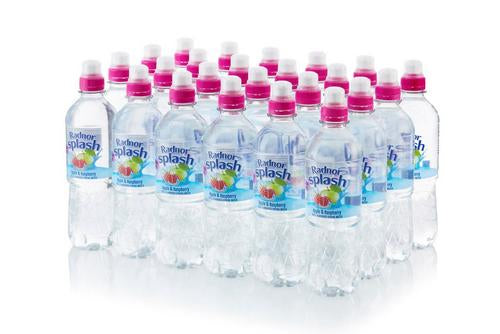 Radnor Splash Apple & Raspberry Sugar Free Flavoured Water - 500ml (Pack of 24)