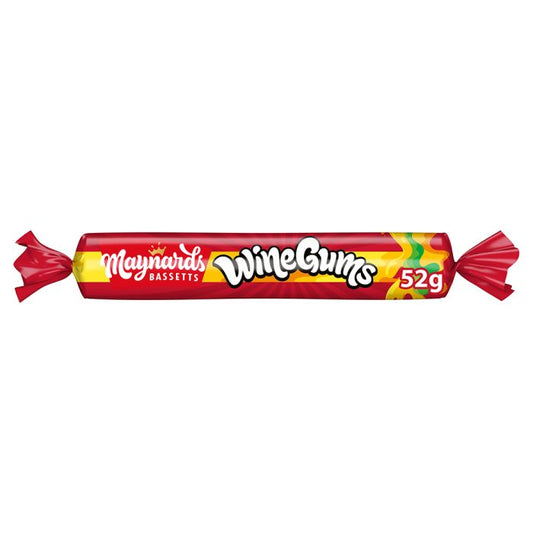 Maynards Wine Gum Rolls 52g - (Box of 30)