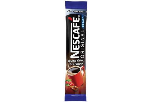 Nescafe Original Decaff: Individual Coffee Sticks / Sachet Portions - (Box of 800)