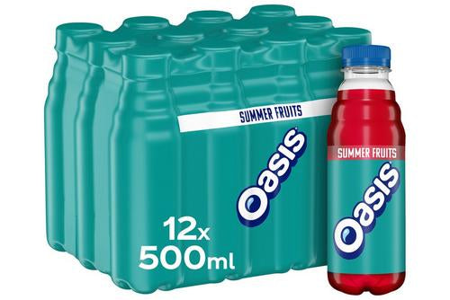 Oasis Summer Fruits - 500ml (Pack of 12)