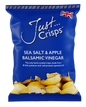 Just Crisps: Sea Salt & Apple Balsamic Vinegar - 40g (Box of 24)