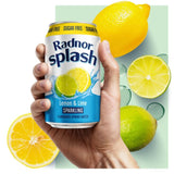 Radnor Hills Splash Lemon & Lime Sparkling Can 330ml (24 Pack)