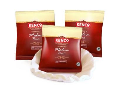 Kenco Westminster Ground Filter Coffee Sachets with Filters - 50 x 60g