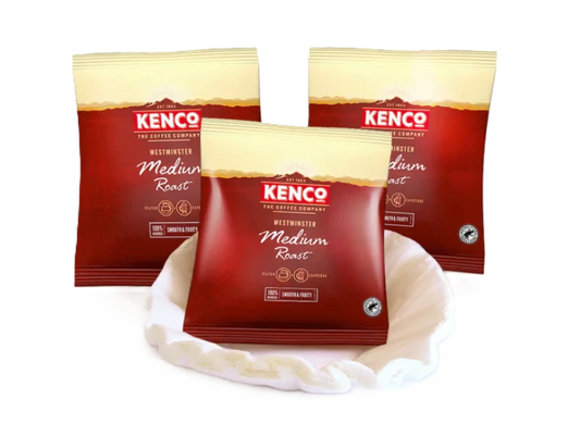 Kenco Westminster Ground Filter Coffee Sachets with Filters - 50 x 60g
