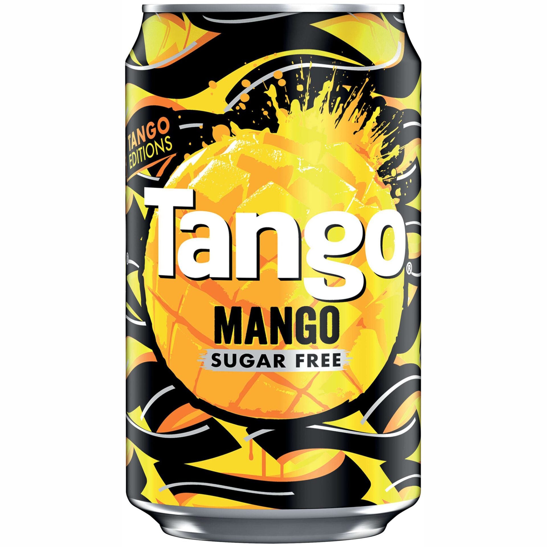 Tango Mango Sugar Free: Soft Drink Cans - 330ml (Pack of 24