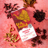 Tea India - Masala Chai Tea Bags - (Pack of 40)