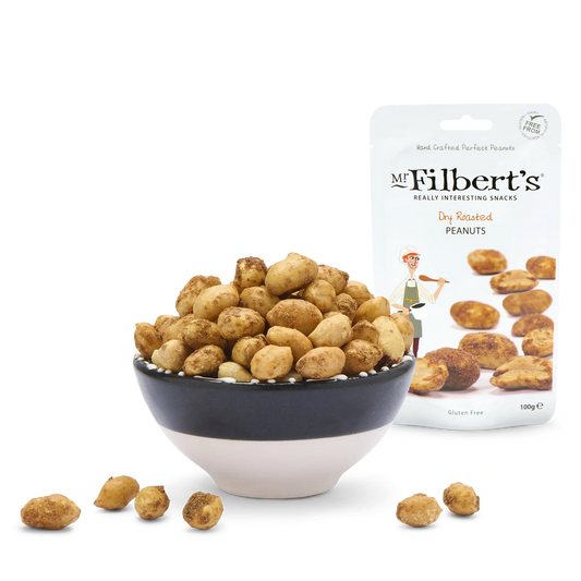 Mr Filbert's Dry Roasted Peanuts – 40g (Box of 20)