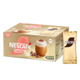 Nescafe Cappuccino Unsweetened Taste: Individual Coffee Stick Portions - (Box of 50)