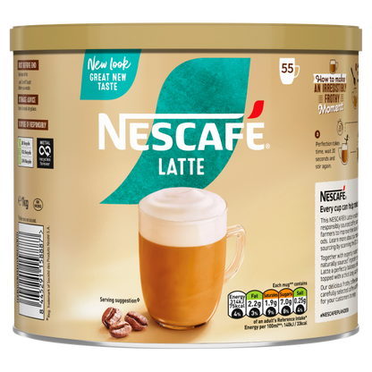 Nescafe Latte: Coffee Tin 1kg