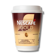 Nescafe Gold Blend Black Coffee - Nescafe & Go Cups (Pack of 8)