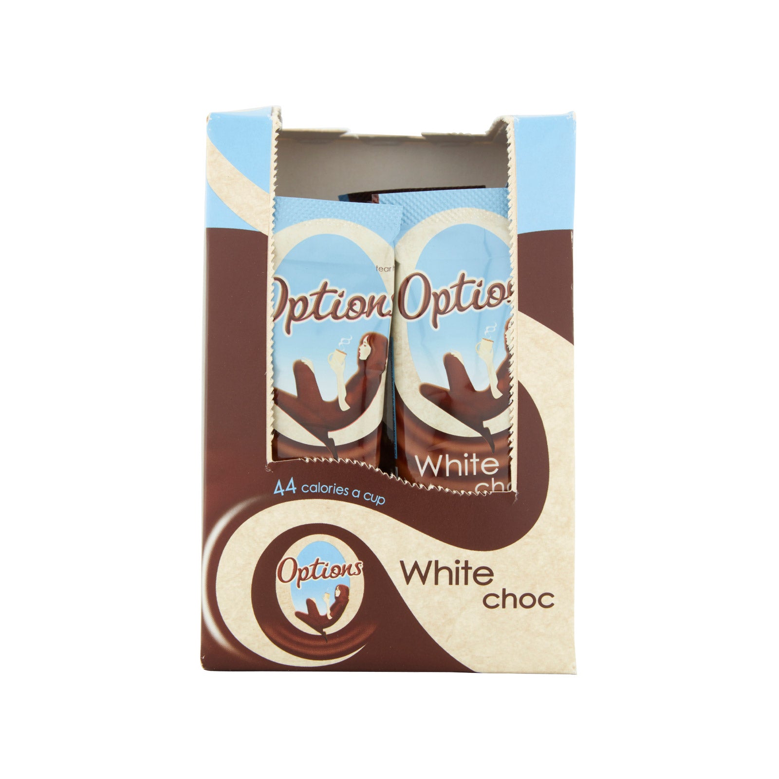 Options White Hot Chocolate Sachets 30 Pack | Real White Chocolate ...