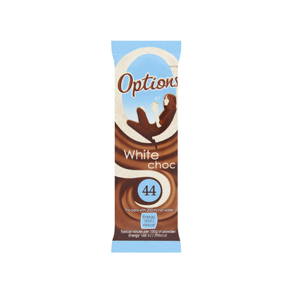 Options White Hot Chocolate Sachet Portions (Box of 30)