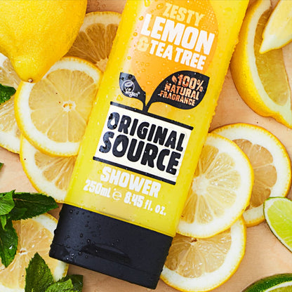 Original Source Lemon and Tea Tree Shower Gel 250ml - Case of 6