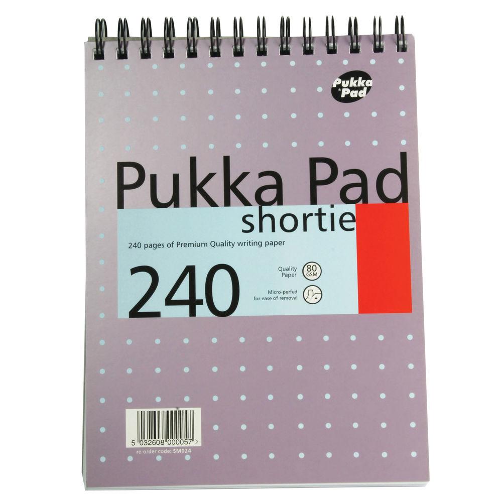 Pukka Pads Shortie Headbound A5 Notebook - Pack Of 3 - Vending Superstore