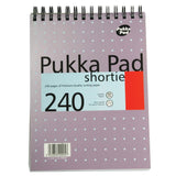 Pukka Pads Shortie Headbound A5 Notebook - Pack Of 3 - Vending Superstore