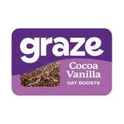 Graze Cocoa & Vanilla Flapjack Punnet - 50g (Box of 9)