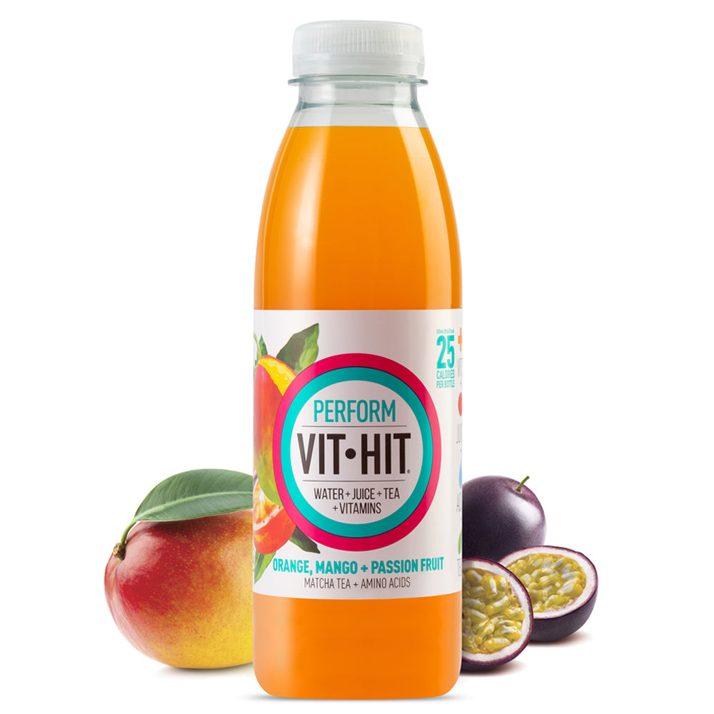 Vit-Hit Perform - Orange, Mango, Passionfruit - 500ml (Pack of 12)