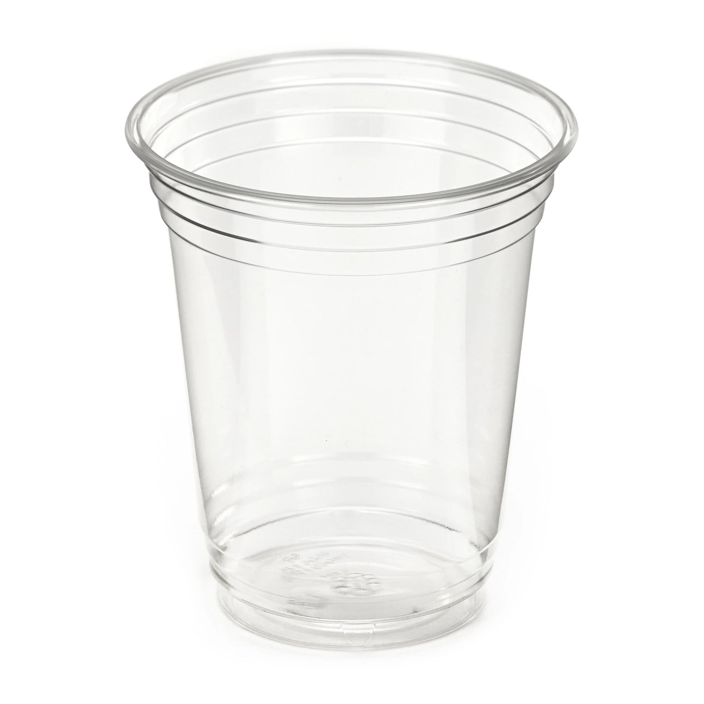 12oz Clear Plastic Slush Cups - rPET - Case of 1000