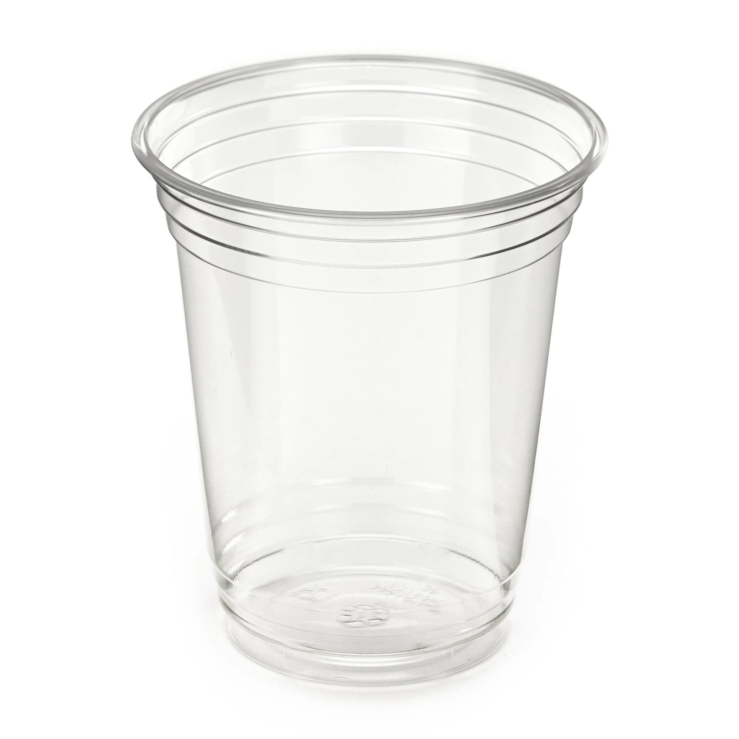 14oz Clear Plastic Cold Cups - rPET Smoothie Cups - Case of 1000