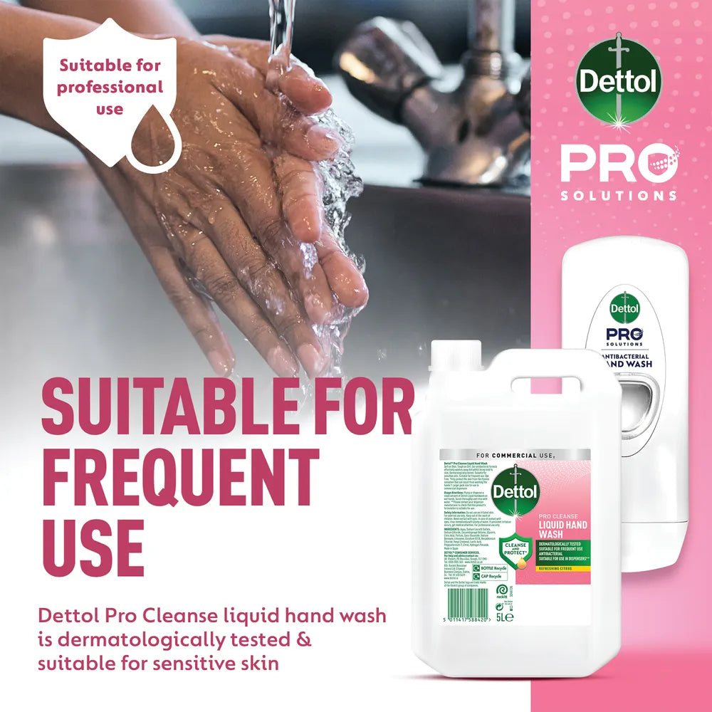 Dettol Professional Handwash - 5 Litre - Citrus Scent