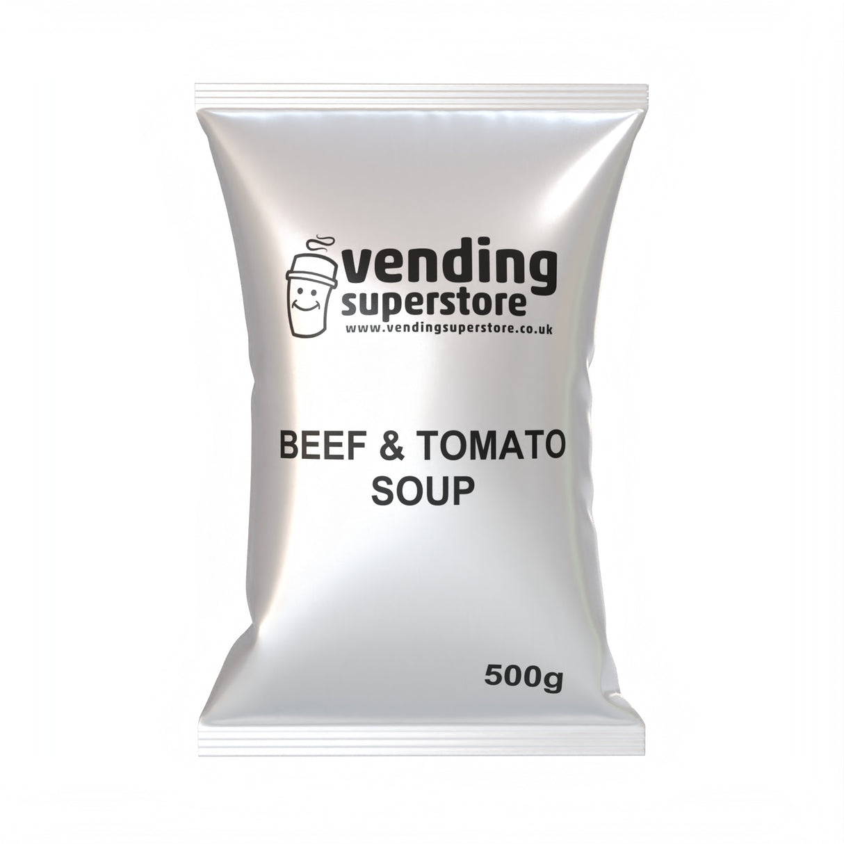 Vending Superstore - Beef & Tomato Vending Machine Soup (500g Bags or Full Case)