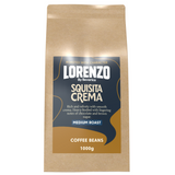 Lorenzo Coffee - Squisita Crema Blend - Premium Coffee Beans (Full Case or 1KG Bags)