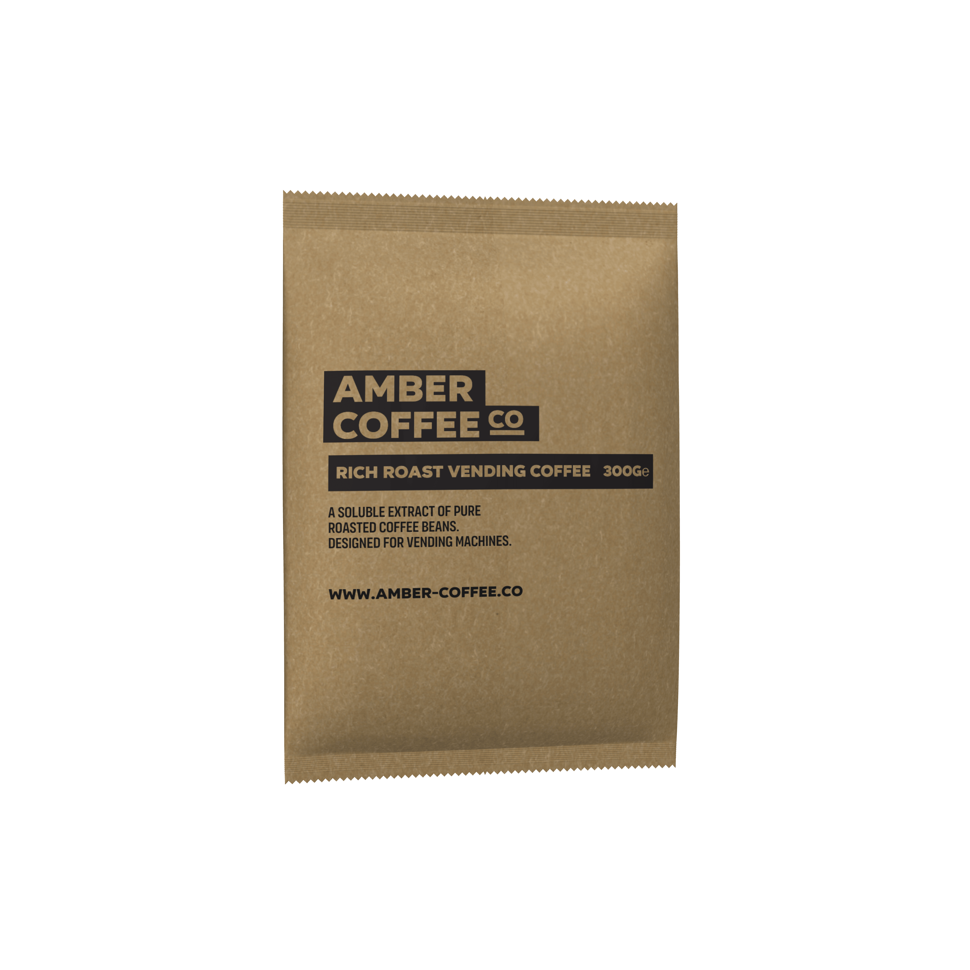 Amber Coffee Co - Rich Roast Instant Vending Coffee - 10 x 300g Bags - Vending Superstore