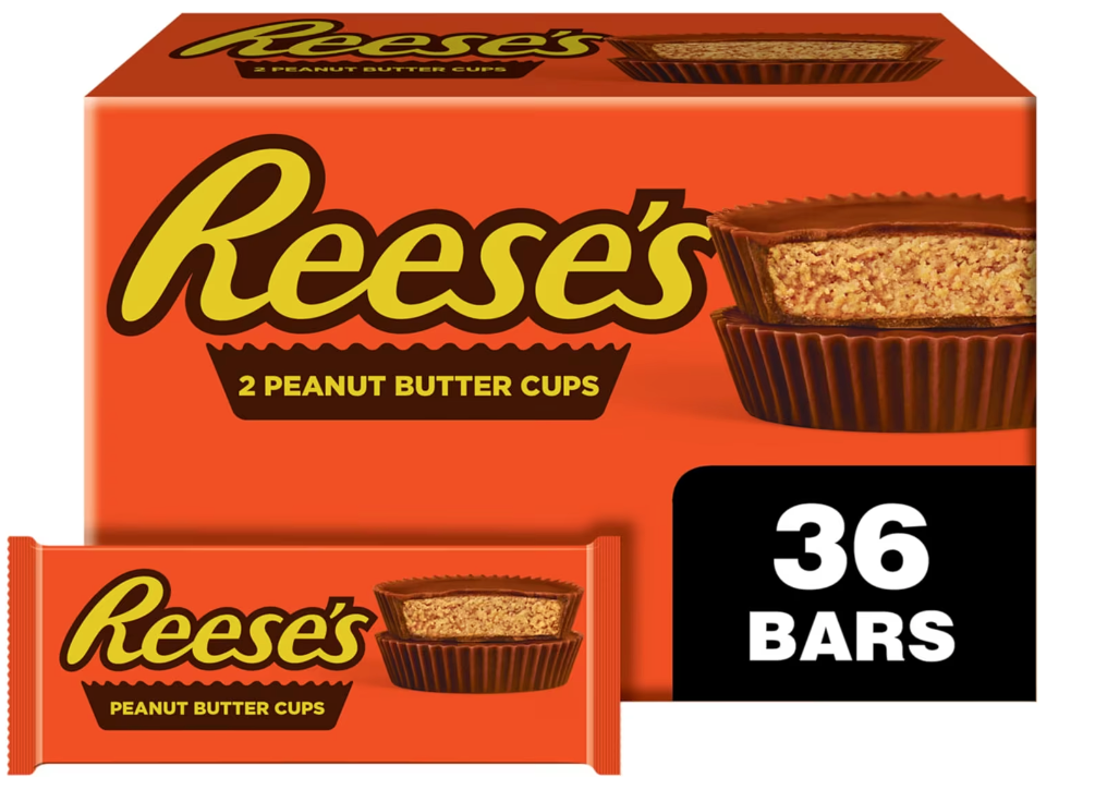 Reese's Peanut Butter Cups - 42g (Box of 36)