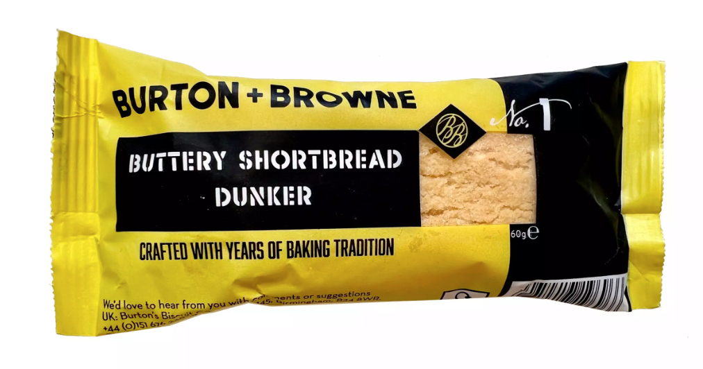 Burton & Browne Buttery Shortbread Dunker Biscuit Twinpacks (Box of 24)