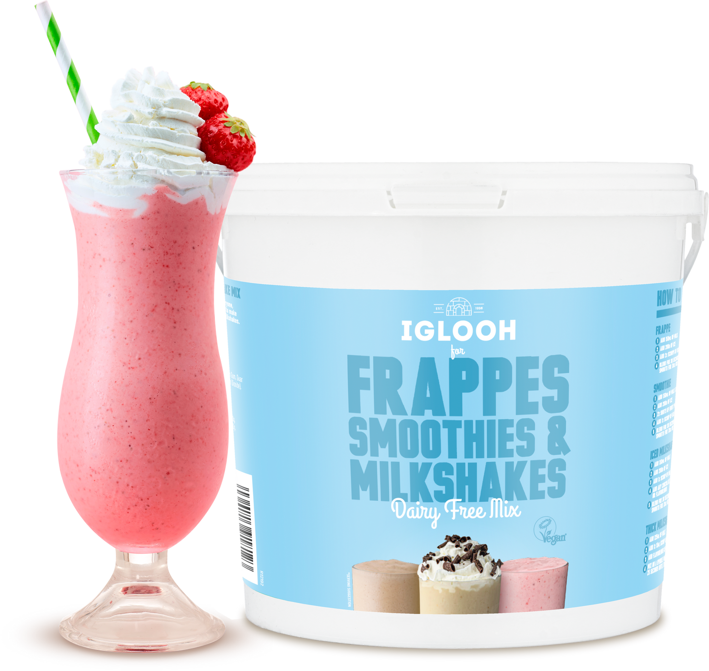 Iglooh Vegan Frappe Powder Mix - 2kg