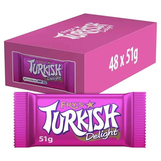Frys Turkish Delight 51g - Case of 48