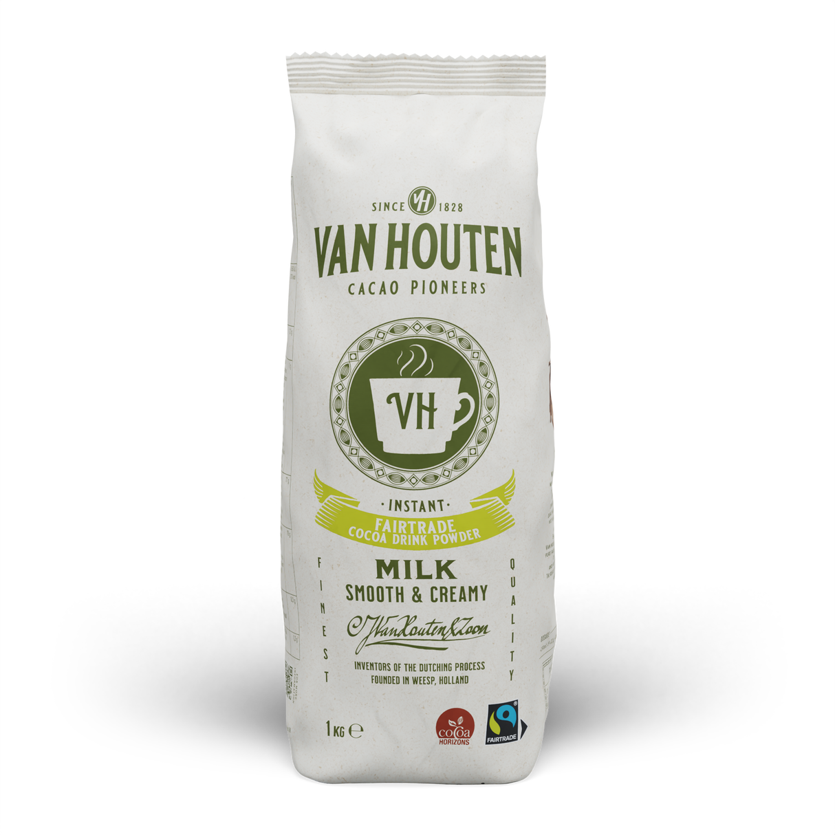 Van Houten VH Fairtrade Choco Vending Machine Hot Chocolate (12% Cocoa) - (1KG Bags)