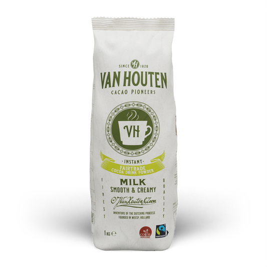 Van Houten VH Fairtrade Choco Vending Machine Choco Drink (12% Cocoa) - (1KG Bags)