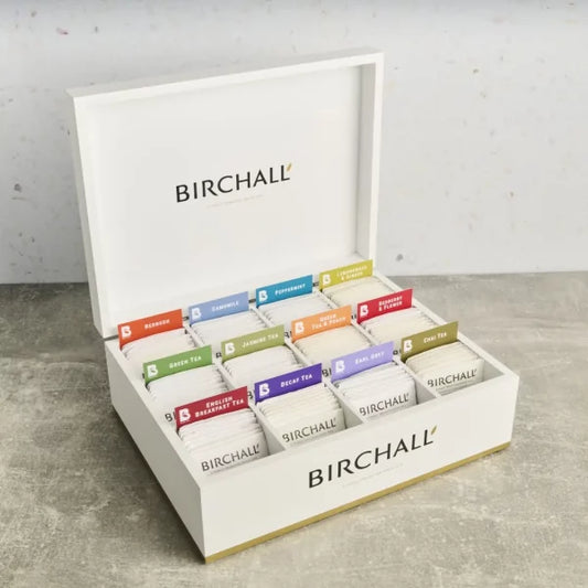 Birchall 12-Compartment Wooden Tea Tray – For Enveloped Tea Bags