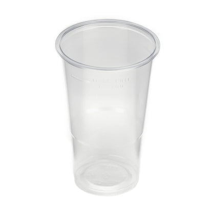 Clear rPET Half-Pint Tumblers - UKCA Marked - Case of 1000