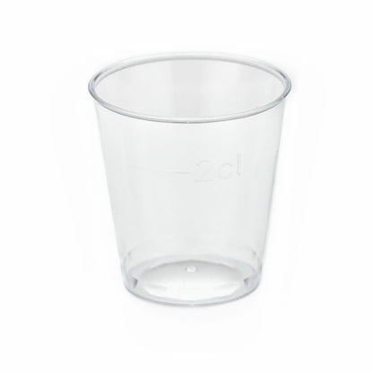 Disposable Clear Shot Glasses 20ml - Box of 1000