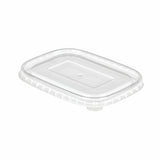 Lids for Edenware Rectangular Kraft Deli / Salad / Food Takeaway Bowl Fits All Sizes (Pack of 50)