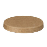 2/3/4oz Kraft Paper Portion Pot Lids (PE Lined) - Case of 1500