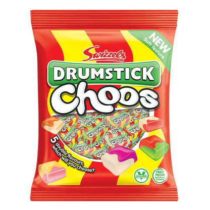 Swizzels Drumstick Choos - 150g (Pack of 12)