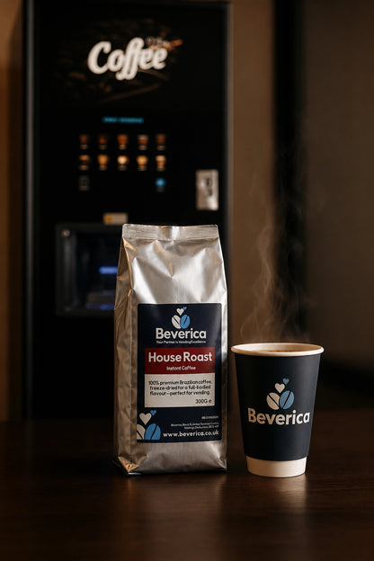 Beverica House Roast Brazilian Instant Vending Coffee - 300g