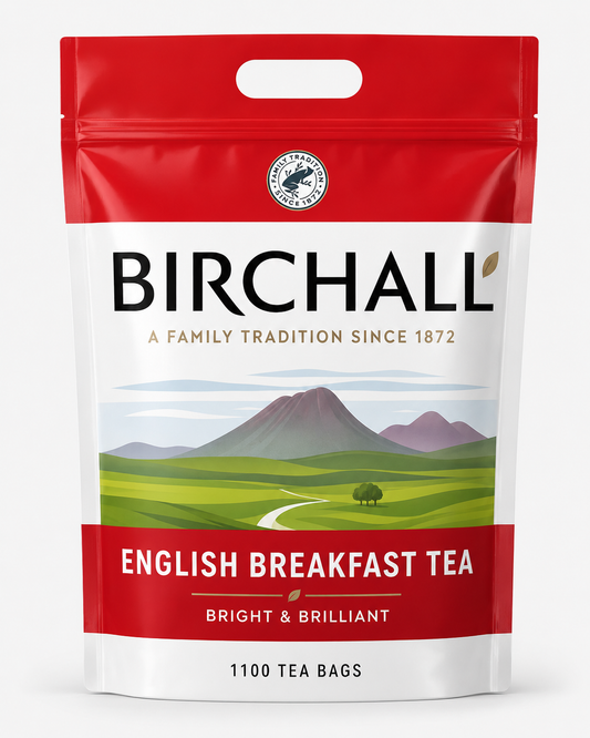 Birchall English Breakfast One Cup Catering Tea Bags - Bulk Bag of 1100