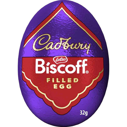 Cadbury Lotus Biscoff Milk Chocolate Egg 32g (Box of 48)