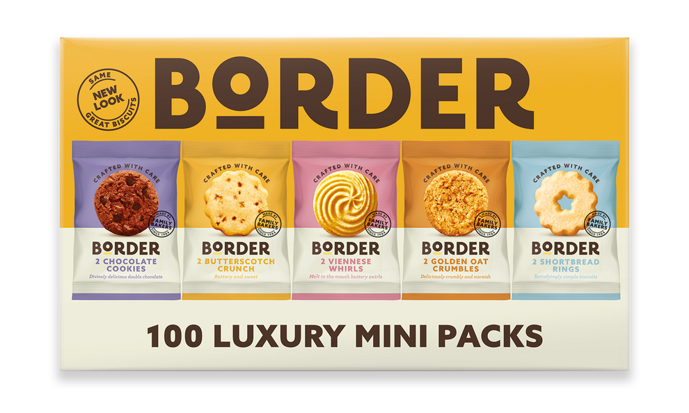 Border Mini Pack Border Biscuits Mini Packs | 5 Varieties | Box of 100 | Individually ...